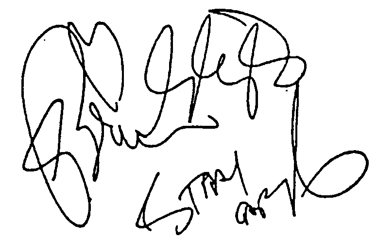Brian Setzer autograph facsimile