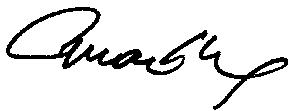 Omar Sharif autograph facsimile