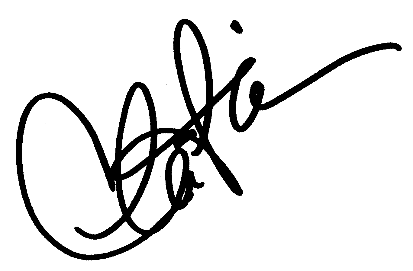Charlie Sheen autograph facsimile