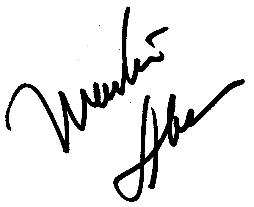 Martin Sheen autograph facsimile