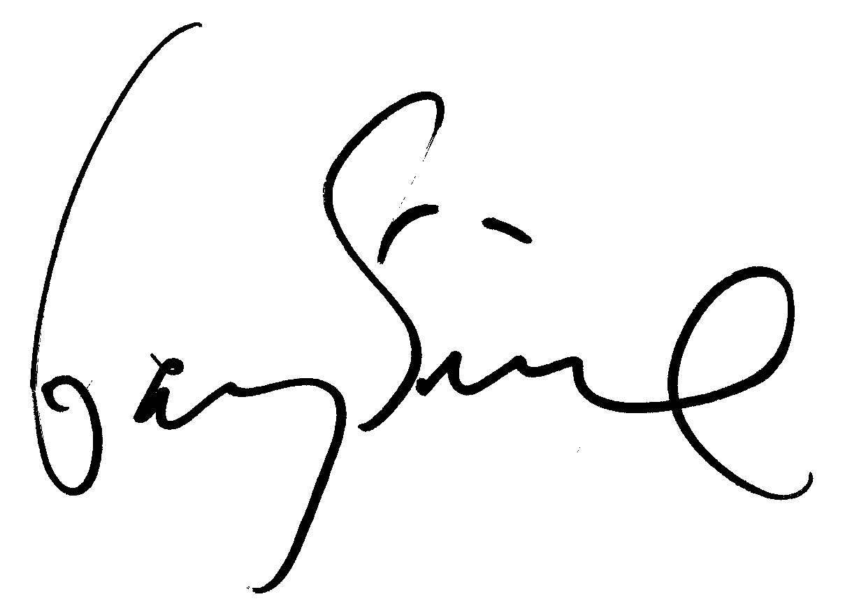 Gary Sinise autograph facsimile
