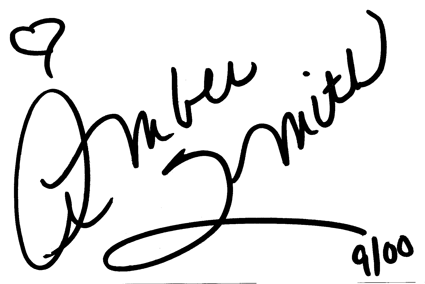 Ambert Smith autograph facsimile