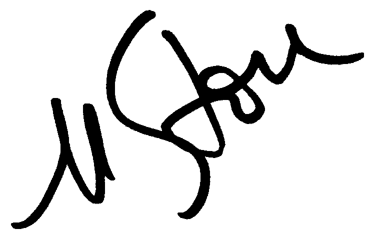 Matt Stone autograph facsimile