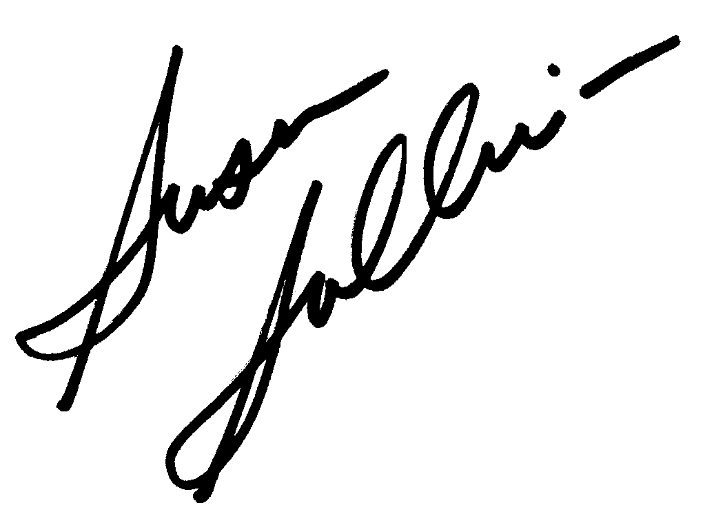 Susan Sullivan autograph facsimile