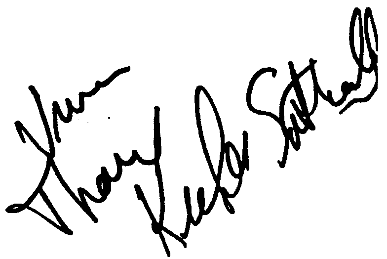 Kiefer Sutherland autograph facsimile