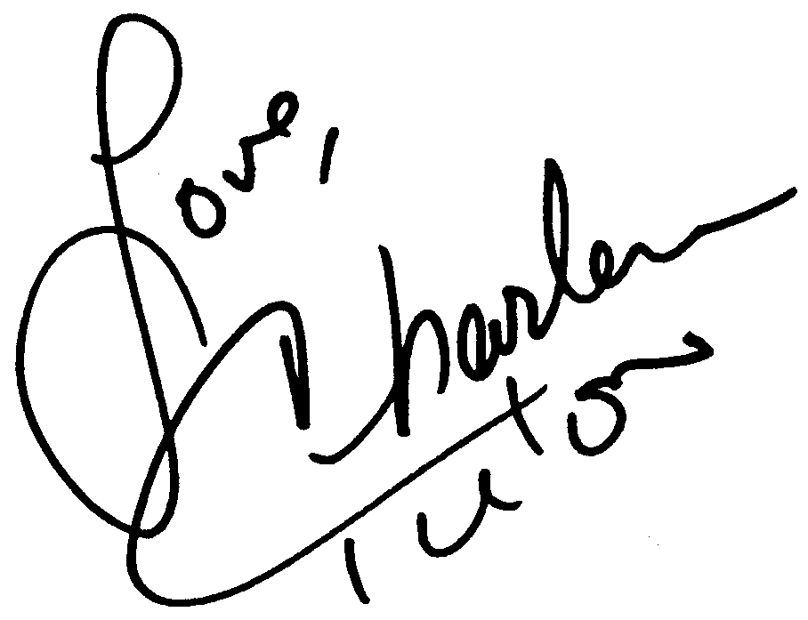 Charlene Tilton autograph facsimile