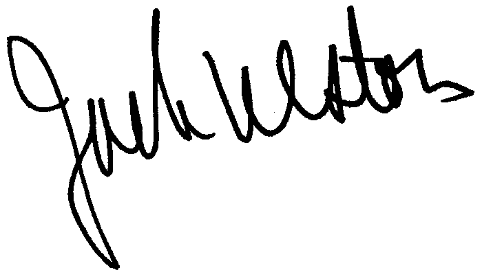 Jack Weston autograph facsimile