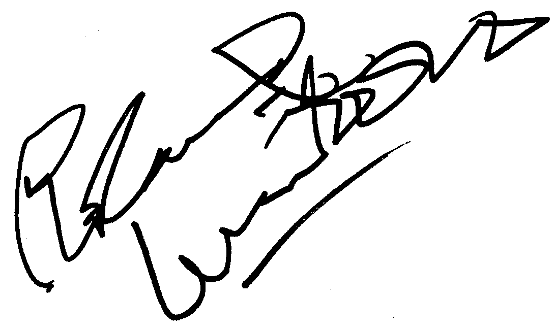 Roland Winters autograph facsimile
