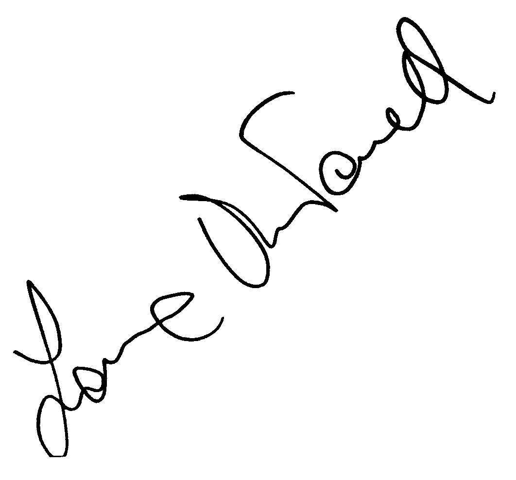 Laura Antonelli autograph facsimile