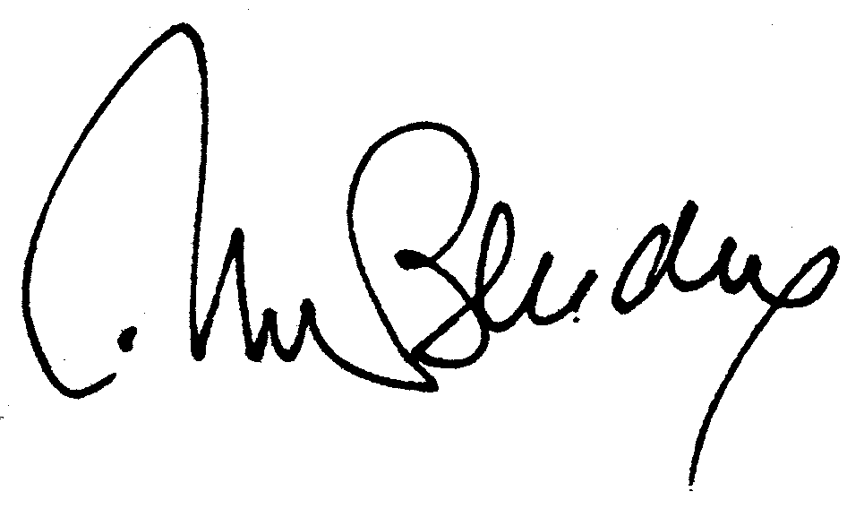 William Bendix autograph facsimile
