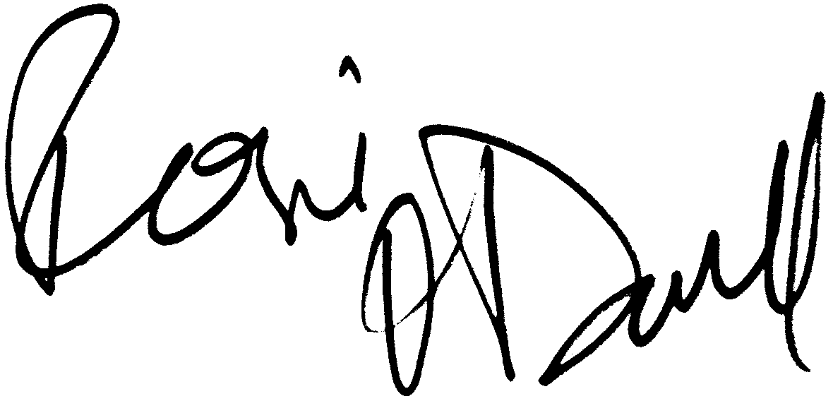 Rosie O'Donnell autograph facsimile