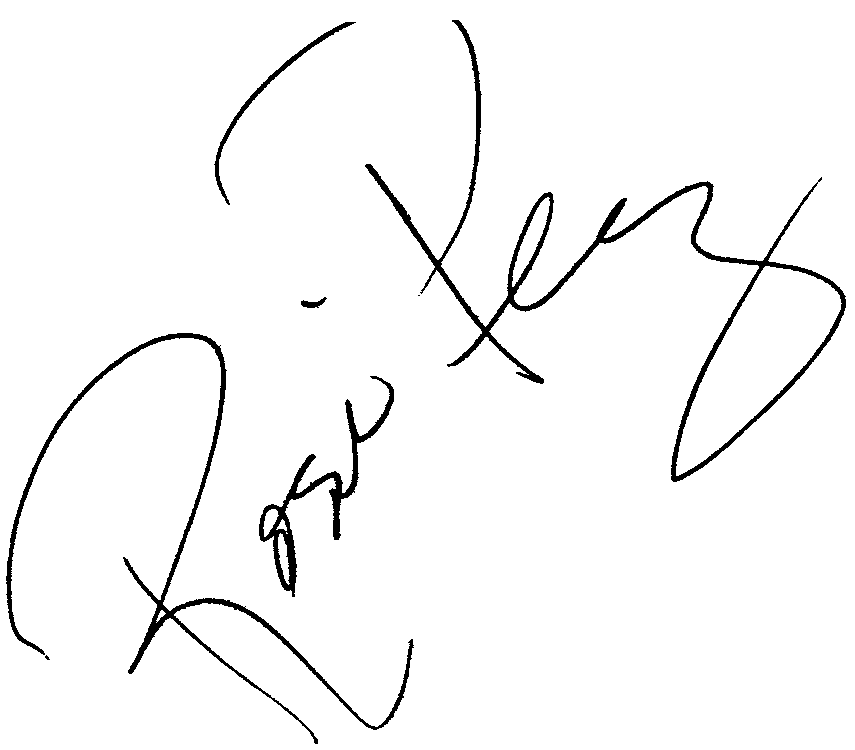 Rosie Perez autograph facsimile
