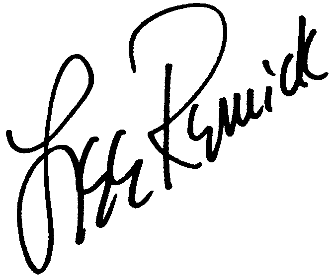 Lee Remick autograph facsimile