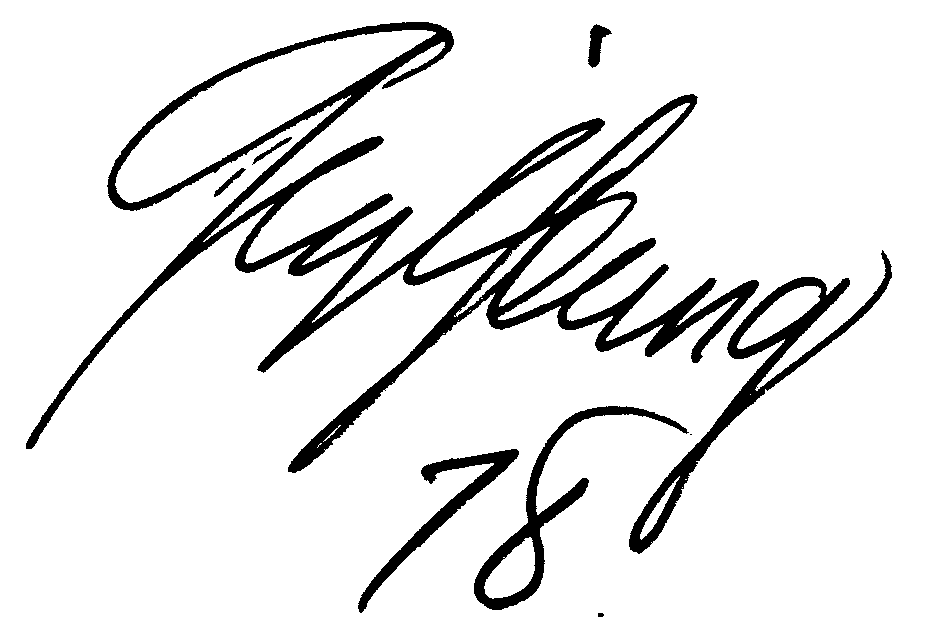 Gig Young autograph facsimile