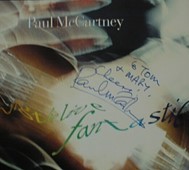 Paul McCartney autograph example