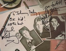 Paul McCartney autograph example