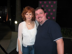 JD with Reba McEntire