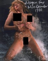 Morgan Fox autograph