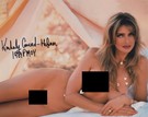 Kimberly Conrad-Hefner celebrity autograph