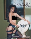 Raquel Pomplun celebrity autograph