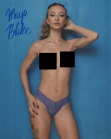 Maya Blake autograph
