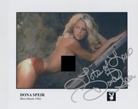 Dona Speir autograph