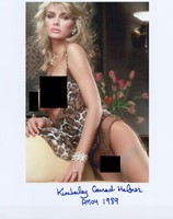 Kimberly Conrad-Hefner autograph
