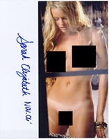 Sarah Elizabeth autograph