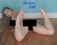 Harlow West autograph