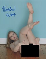 Harlow West autograph
