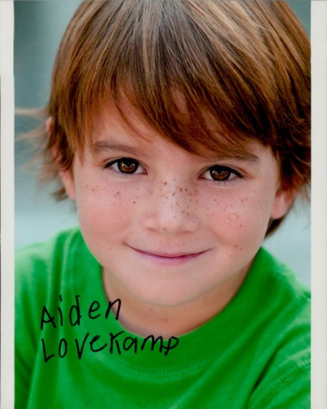 Aiden Lovekamp autograph, item FP620170