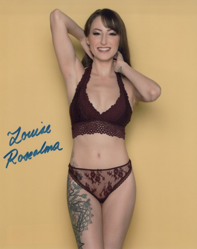 Louise Rosealma autograph, lot 704