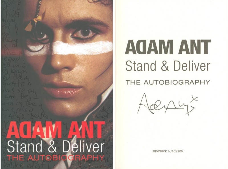 Adam Ant Autograph Item Fp586701