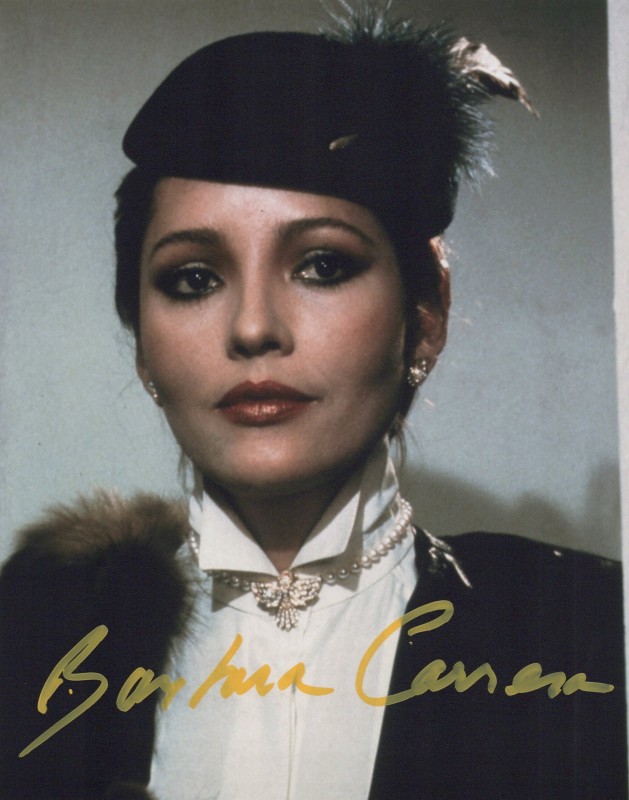 Barbara Carrera autograph, item FP631528