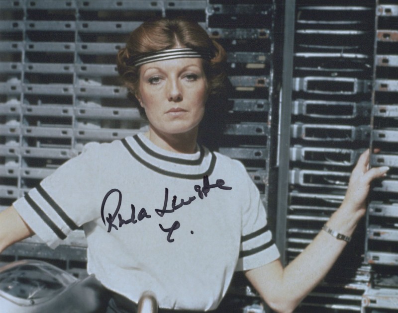 Chic Murray Rula Lenska Rula Lenska autographed 8x10 Photo, item 0001394390