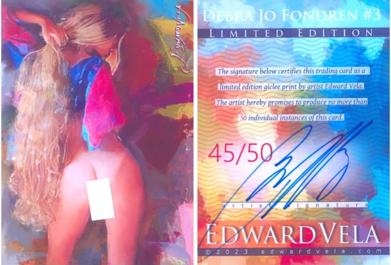Debra Card Debra Jo Fondren autographed Trading Card, item 0001408169