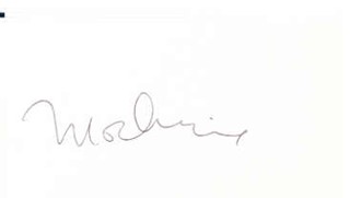 Matthew Modine autograph