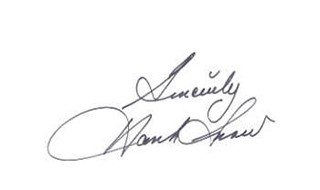 Hank Snow autograph