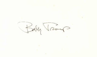 Bobby Troup autograph