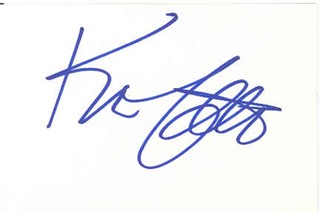 Kim Cattrall autograph
