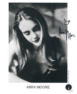 Abra Moore autograph
