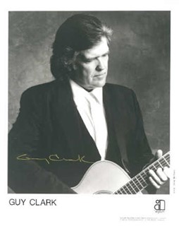 Guy Clark autograph