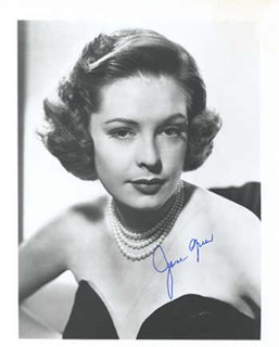 Jane Greer autograph