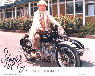 Sylvester McCoy autograph