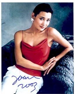 Joan Chen autograph