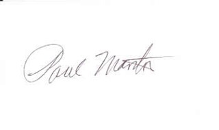 Paul Mantee autograph