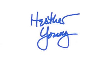 Heather Young autograph