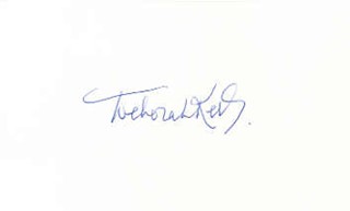 Deborah Kerr autograph