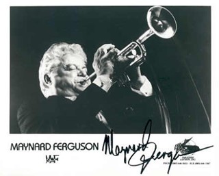 Maynard Ferguson autograph
