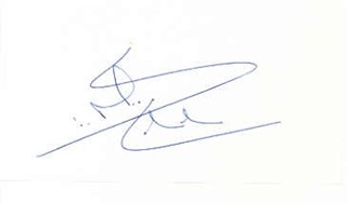 Simon MacCorkindale autograph